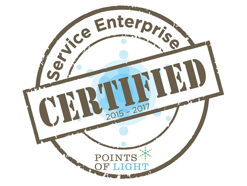 Laura's House is now a Certified Service Enterprise!